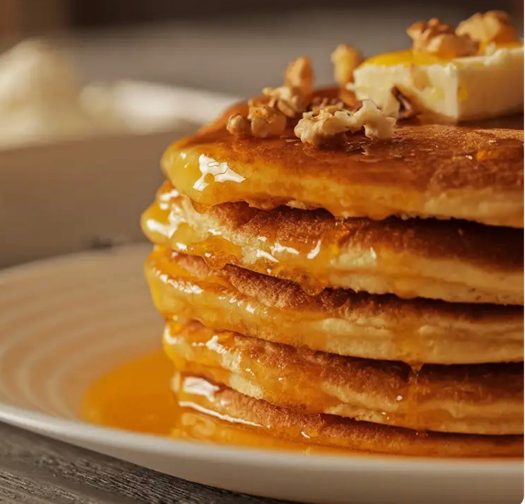 Walnut Maple Pancakes